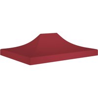 Berkfield Home Party Tent Roof 4x3 m Burgundy 270 g/m ² in Red
