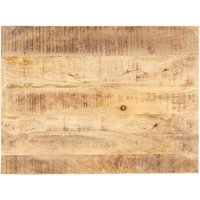 Berkfield Home Table Top Solid Mango Wood 15-16 mm 80x60 cm