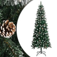 Berkfield Home Artificial Christmas Tree with Stand Green 210 cm PVC