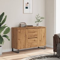 Berkfield Home Sideboard Artisan Oak 104x35x70 cm Engineered Wood in Brown | Size: 104 x 35 x 70 cm