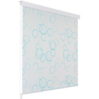 Berkfield Home Shower Roller Blind 140x240 cm Bubble in White