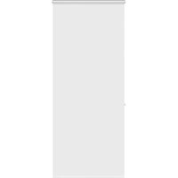 Berkfield Home Shower Roller Blind with Cassette 100x240 cm Fabric Width 96 cm in White