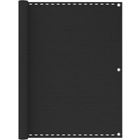 Berkfield Home Balcony Screen Anthracite 120x600 cm HDPE in Black