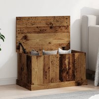 Storage Box Old Wood 70x40x38 cm Engineered Wood x 40 x 38 cm