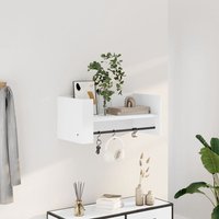 Berkfield Home Wall Shelf White 70.5x35x30.5 cm Engineered Wood