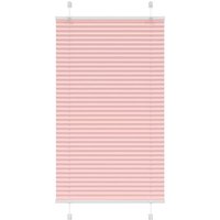 Berkfield Home Pleated Blind Pink 70x100 cm Fabric Width 69.4 cm Polyester