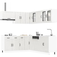 11 Piece Kitchen Cabinet Set Lucca Gloss Engineered Wood