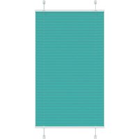 Pleated Blind Petrol 70x100 cm Fabric Width 69.4 cm Polyester