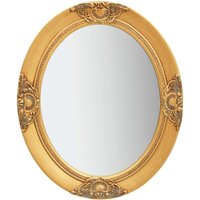 Berkfield Home Wall Mirror Baroque Style 50x60 cm Gold