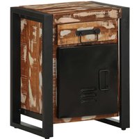 Bedside Cabinet 40x30x50 cm Solid Wood Reclaimed x 30 x 50 cm