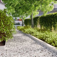 Berkfield Home Lawn Edgings 10 pcs 15x103 cm Stainless Steel in Silver