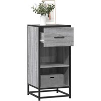 Sideboard Sonoma 35.5x35x76 cm Engineered Wood & Metal