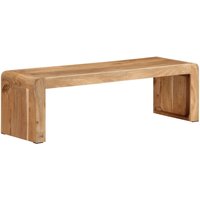 TV Stand 110x33x33 cm Solid Wood Acacia x 33 x 33 cm