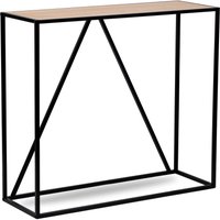 Nordlys Modern Industrial Design Console Table in Brown