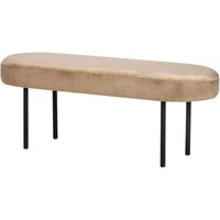 Scandinavian Design Bench Metal Legs