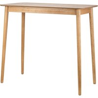 Nordlys Rectangular Wooden Bar Table for 4 People in Brown