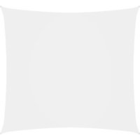 Berkfield Home Sunshade Sail Oxford Fabric Square 6x6 m White