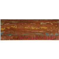 Berkfield Home Table Top 140x60x2.5 cm Rectangular Solid Wood Reclaimed in Brown
