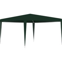 Berkfield Home Professional Party Tent 4x4 m Green 90 g/m ²