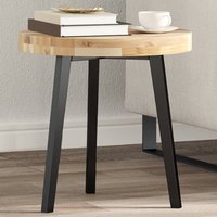 Berkfield Home Table Top Round √ò40x4 cm Solid Wood Acacia in Brown | Size: 40x4 cm