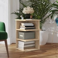 Berkfield Home Side Cabinet Sonoma Oak 35x35x55 cm Engineered Wood in Brown | Size: 35 x 35 x 55 cm