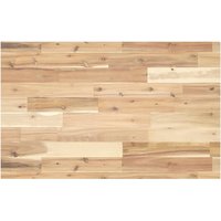 Berkfield Home Bathroom Vanity Top Untreated 160x50x4 cm Solid Wood Acacia in Brown | Size: 160 x 50 x 4 cm