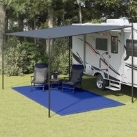 Berkfield Home Tent Carpet 250x450 cm Blue