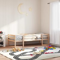 Bed Frame without Mattress 80x200 cm Solid Wood Pine
