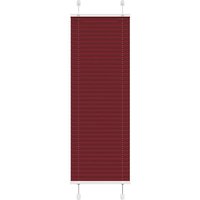 Berkfield Home Pleated Blind Bordeaux Red 50x100 cm Fabric Width 49.4 cm Polyester
