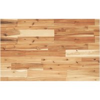 Berkfield Home Desk Top Oil Finished 60x50x2 cm Solid Wood Acacia in Brown | Size: 60 x 50 x 2 cm
