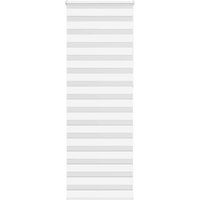 Berkfield Home Zebra Blind White 70x230 cm Fabric Width 65.9 cm Polyester