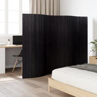 Berkfield Home Room Divider Black 165x250 cm Bamboo