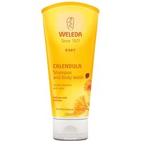 Weleda Calendula Oil Shampoo & Body Wash 200ml in Clear