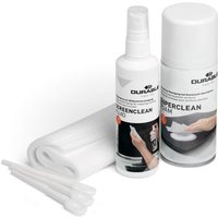 Durable Pc Tech Kit - Screen Spray - Foam Spray - Wipes & Keyboard Tool in White | Size: 1 Pack