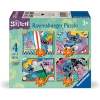 Disney Stitch 4 Box Jigsaw Puzzles