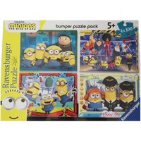 Minions Rise Gru X4 100 Piece Jigsaw Puzzles