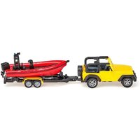 1 87 Jeep Boat & Removable trailer