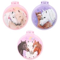 Horse Themed Folding Hairbrush Colours