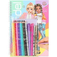 Topmodel Colouring Activity Book Pens