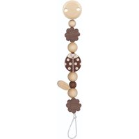 Goki Nature Soother Chain ladybird in Brown | Size: 1 Pack