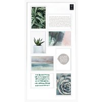 nielsen Accent Collage Frame with Double Mount for 8 Photos 10x15 cm - White