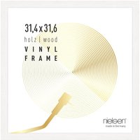 nielsen Vinyl 12" LP Record Album Display Frame, Wood, 34x34cm in White | Size: 34x34 cm