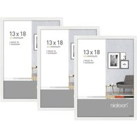 nielsen Pixel 3 Pack 13 x 18 cm (5x7") Photo Frame in White