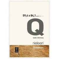 nielsen Quadrum A1 Wooden Picture Frame With Protective Glass Front in White