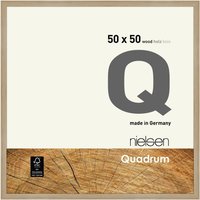 nielsen Quadrum 50 x 50cm Wooden Picture Frame With Protective Glass Front in Light Oak | Size: 50 x 50 cm