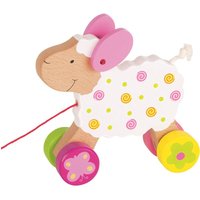 Susibelle Wooden Pull Along Sheep Pack