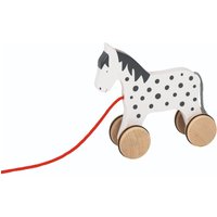Goki Pull-Along Animal, Horse Alvah in White | Size: 1 Pack