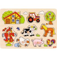 Lift Out Wooden Farm Puzzle Pack