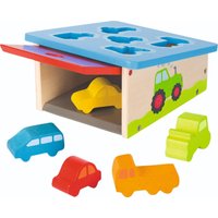 Goki Sort Box, 5 Vehicles | Size: 1 Pack