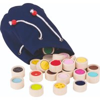 Goki Feel-A-Pair Memo Game In A Cotton Bag - 16 Assorted, 32 Pieces | Size: 1 Pack